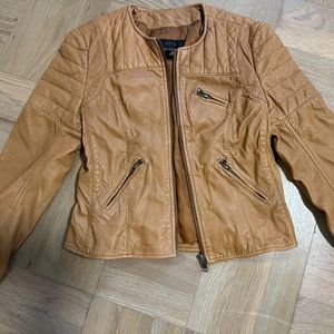 French connection leather jacket
